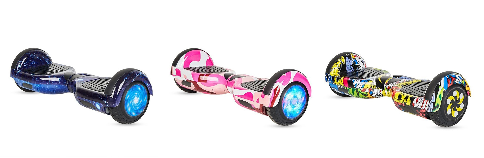 Hoverboard 6.5" con bluetooth y luces LED