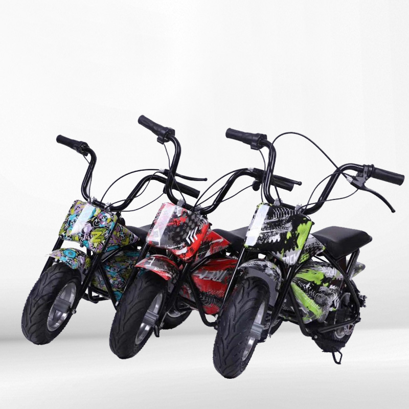 Mini moto eléctrica infantil en varios colores
