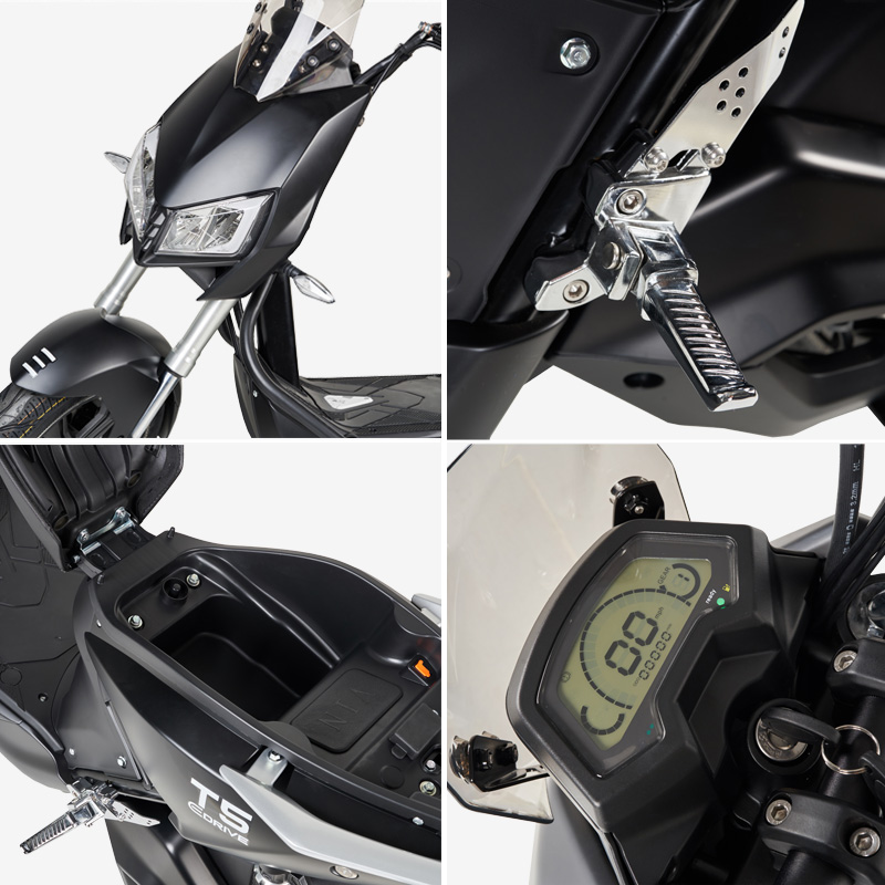 Moto eléctrica matriculable 1500W T5 detalles