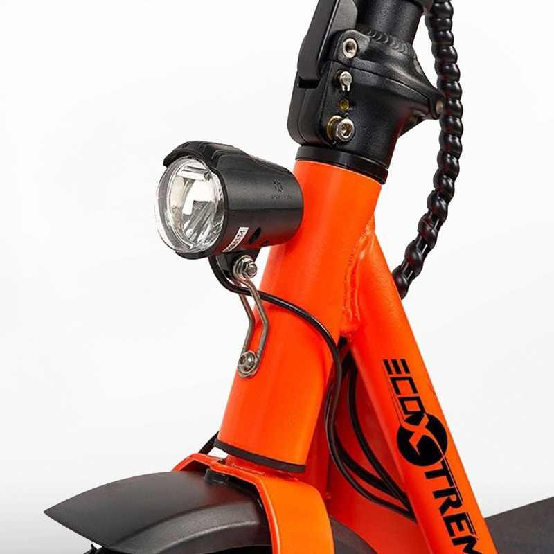 Patinete eléctrico 350W con sillín luz led frontal