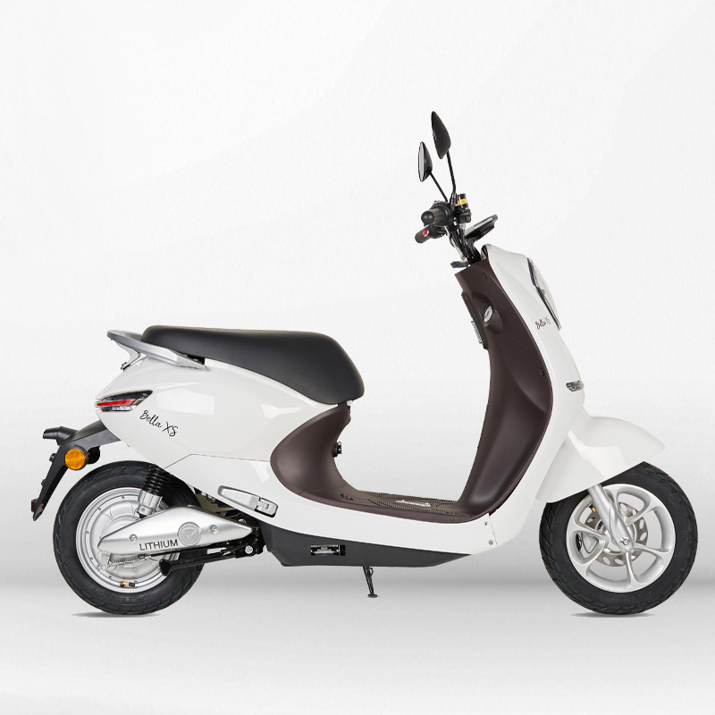 Scooter eléctrico 1200W matriculable blanco